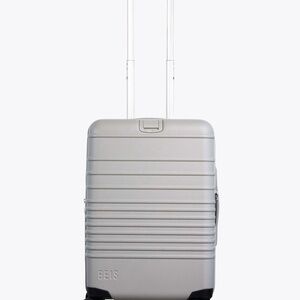 BEIS Metallic Gray Carry-On Luggage